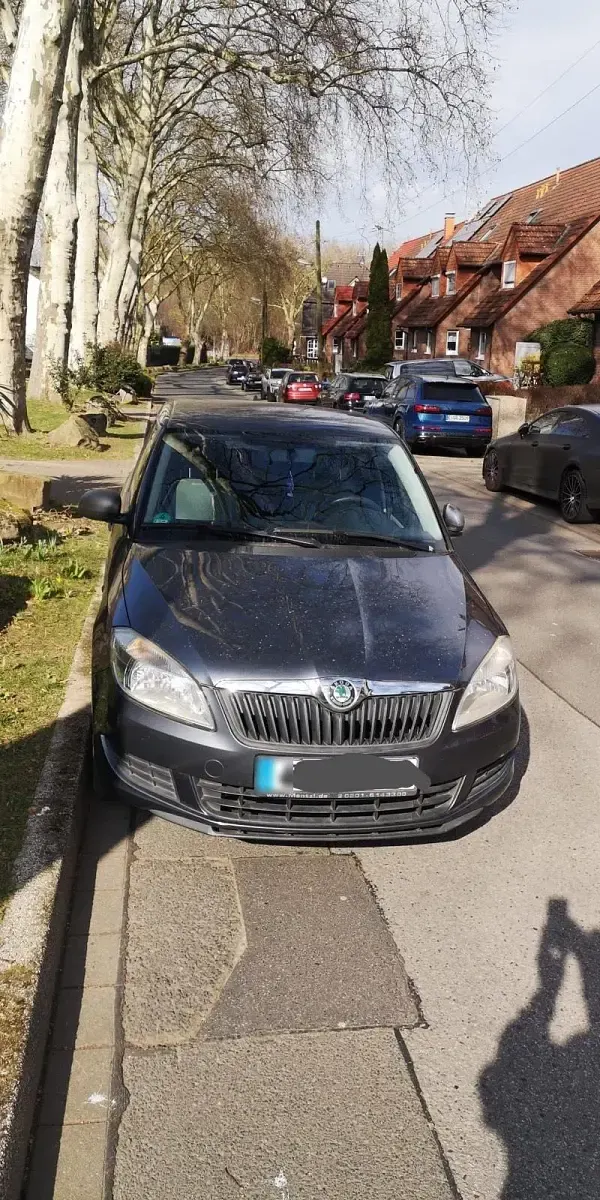 Gebraucht Skoda Fabia 64 PS (47 kW) 2010 Grau Kleinwagen