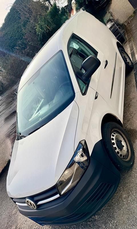 Gebraucht VW Caddy 102 PS (75 kW) 2018 Weiß Van / Kleinbus