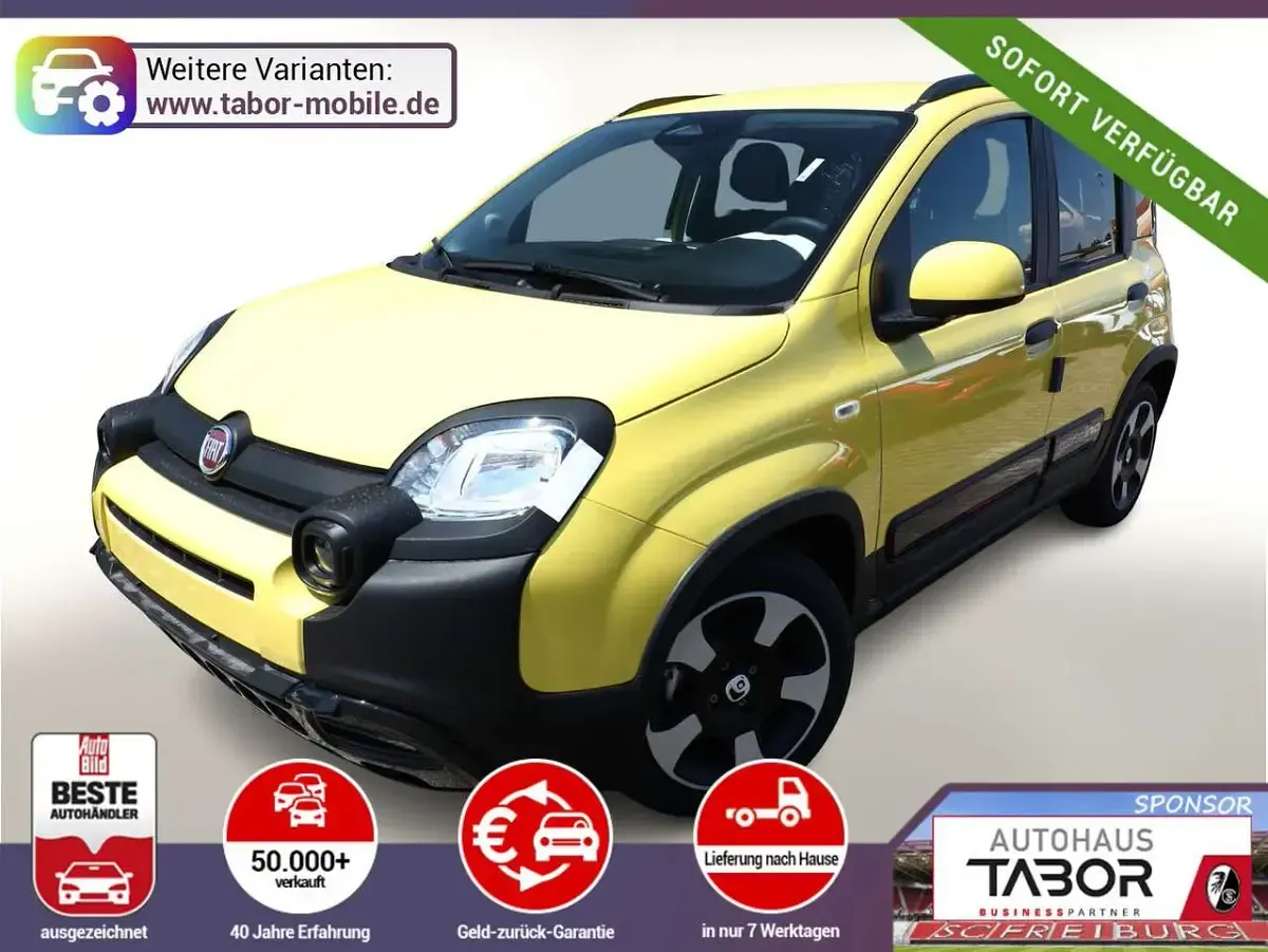 Neu Fiat Panda Cross Cross 65 PS (47 kW) 2026 Positano gelb Kleinwagen