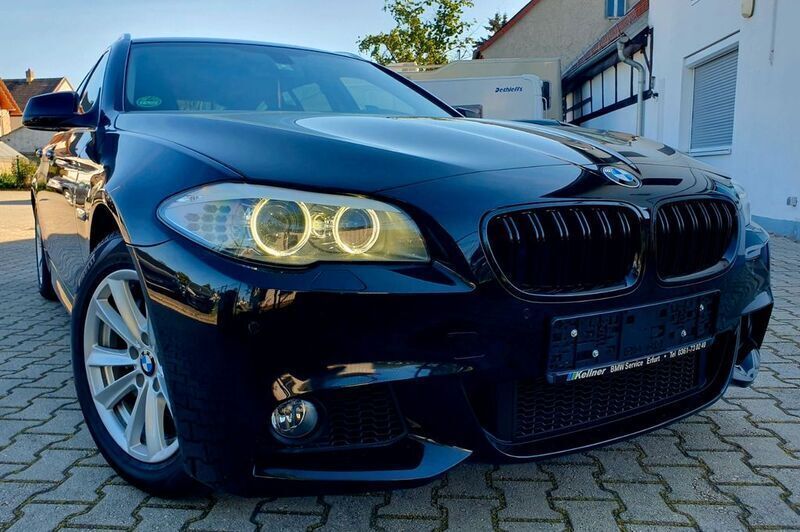 Schwarz Gebraucht 2012 BMW 528 M Sport Kombi | 14.499 € (Fairer Preis) - Bild 1/4