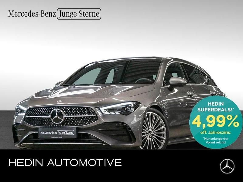 Grau Gebraucht 2024 Mercedes CLA200 Shooting Brake AMG Kombi | 36.730 € (Teuer) - Bild 1/4