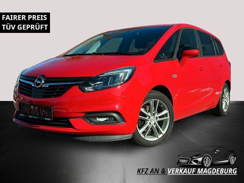 Rot Gebraucht 2018 Opel Zafira Tourer Van / Kleinbus | 14.190 € (Fairer Preis) - Bild 1/4