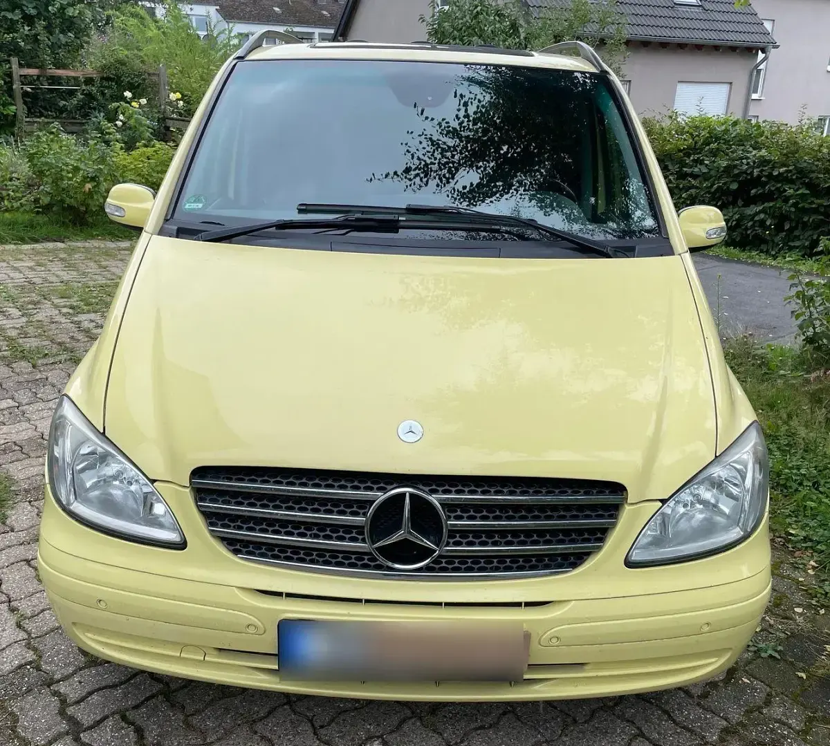 Gebraucht Mercedes Viano 204 PS (150 kW) 2007 Gelb Van / Kleinbus
