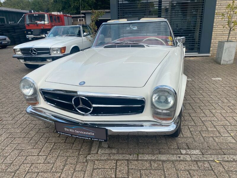 Gebraucht Mercedes 230 150 PS (110 kW) 1964 Weiß Cabrio