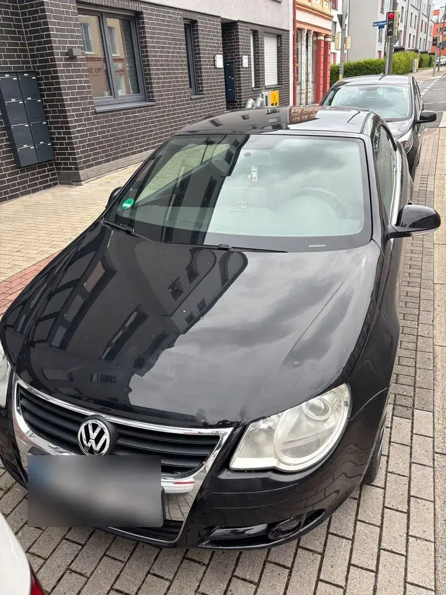 Gebraucht VW Eos 122 PS (89 kW) 2008 Schwarz Cabrio