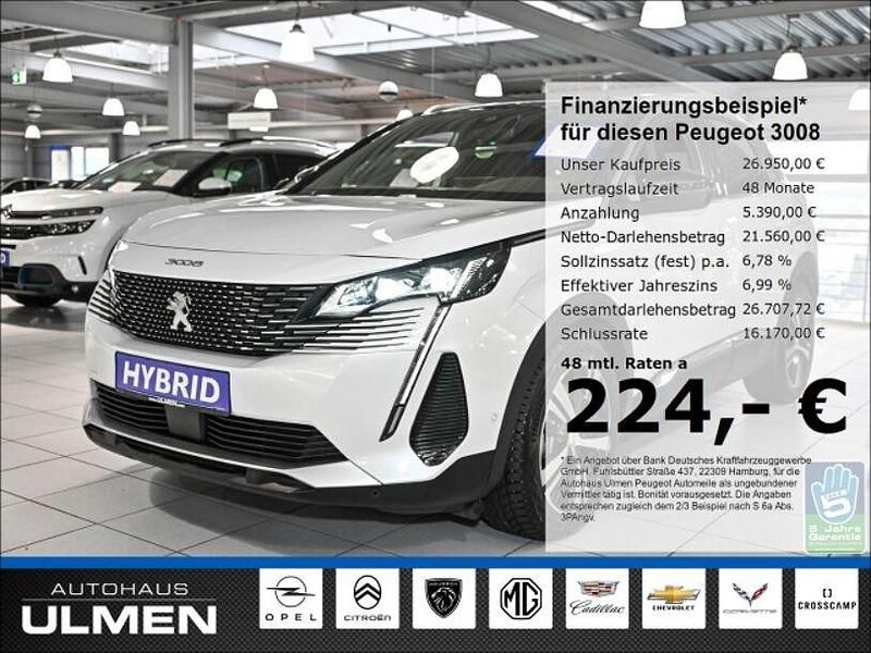 Weiss Gebraucht 2021 Peugeot 3008 GTi SUV | 26.950 € (Etwas zu teuer) - Bild 1/4