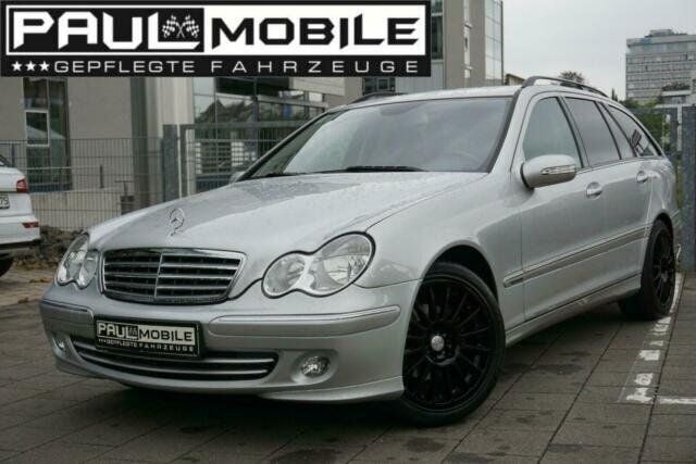 Silber metallic Gebraucht 2005 Mercedes C180 Kombi | 6.447 € (Teuer) - Bild 1/4