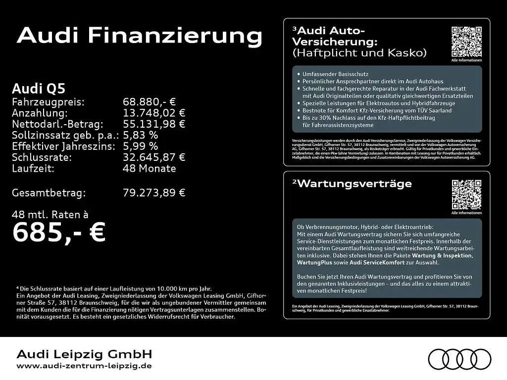 Gebraucht Audi Q5 Edition .1 204 PS (150 kW) 2025 Daytonagrau perleffekt SUV