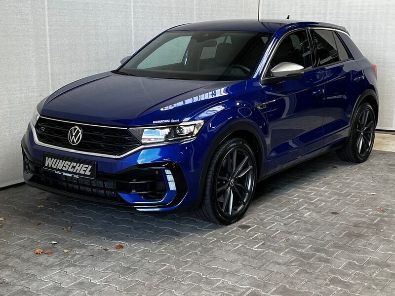 Blau Gebraucht 2021 VW T-Roc R SUV | 32.995 € (Fairer Preis) - Bild 1/4