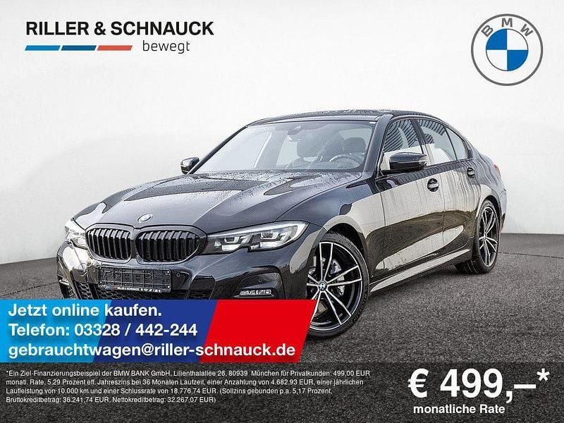 Schwarz Gebraucht 2022 BMW 330 M Sport Limousine | 36.950 € (Superpreis) - Bild 1/4