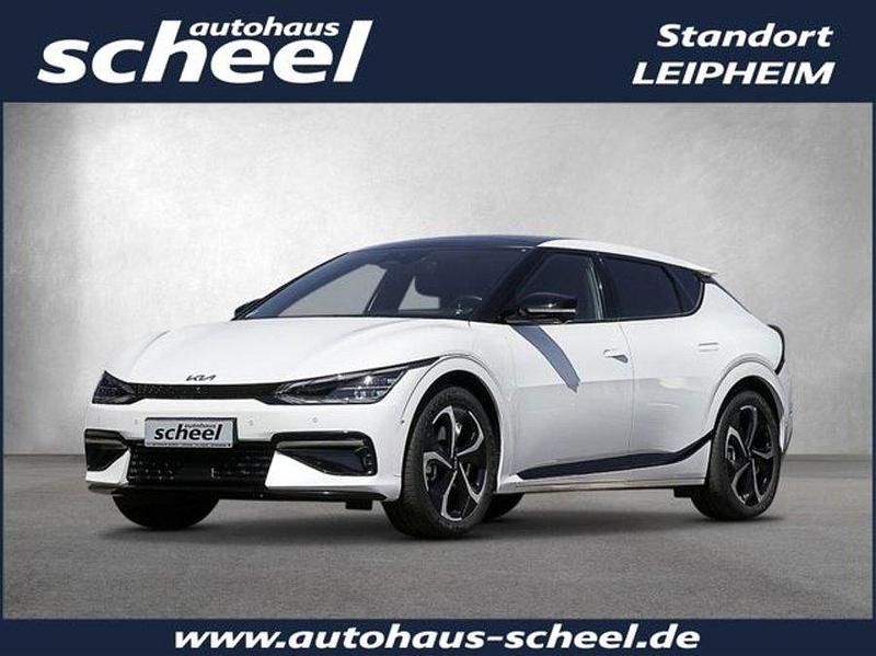 Snow white pearl (snow white pea Gebraucht 2023 Kia EV6 2 SUV | 42.990 € (Teuer) - Bild 1/4