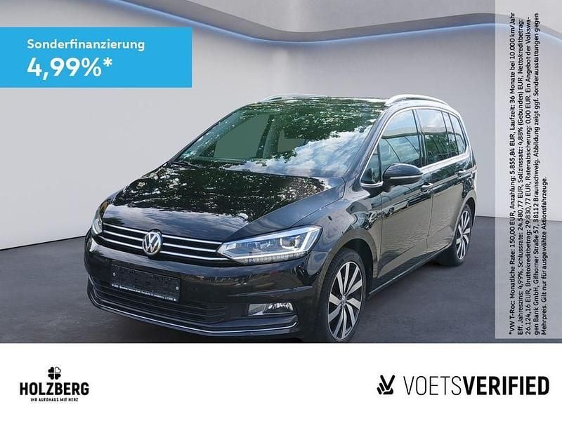 Schwarz Gebraucht 2016 VW Touran Highline Van / Kleinbus | 19.890 € (Guter Preis) - Bild 1/4