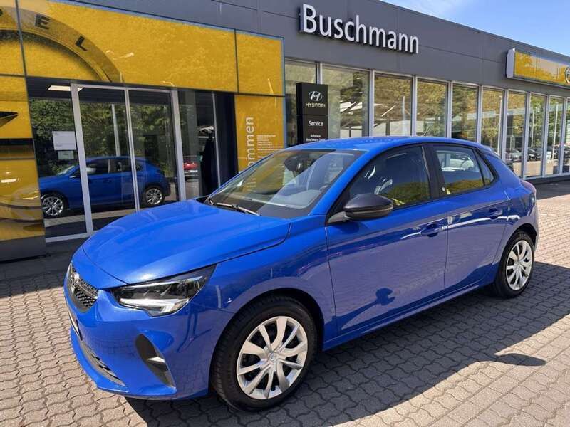 Blau Gebraucht 2022 Opel Corsa-e Edition Kleinwagen | 15.250 € (Guter Preis) - Bild 1/4