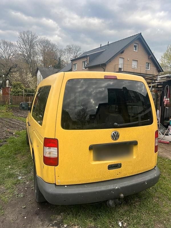 Gebraucht VW Caddy 69 PS (50 kW) 2007 Gelb Van / Kleinbus