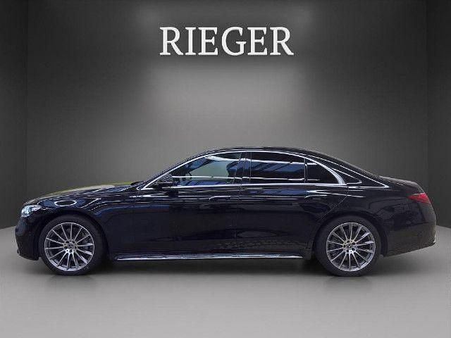 Gebraucht Mercedes S350 AMG line 313 PS (230 kW) 2025 Metalliclack obsidianschwarz Limousine