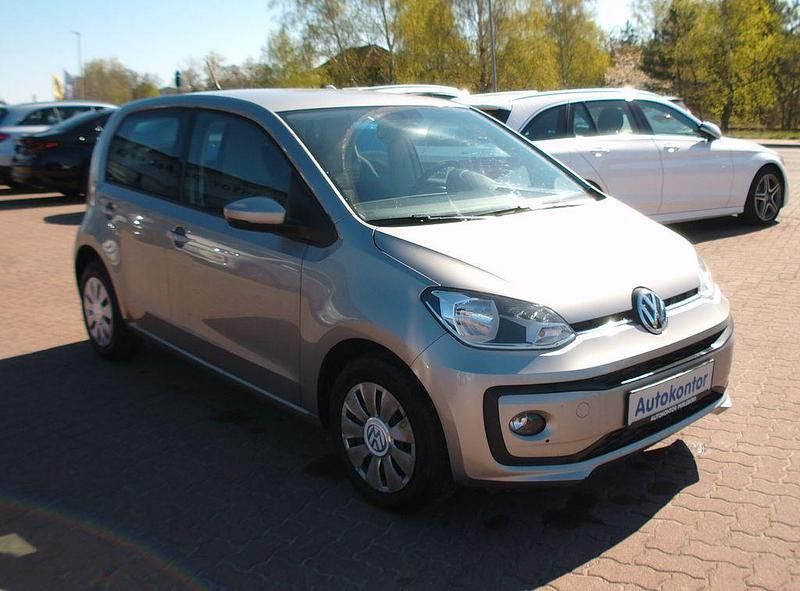 Gebraucht VW up! move up! 60 PS (44 kW) 2018 Silber Kleinwagen
