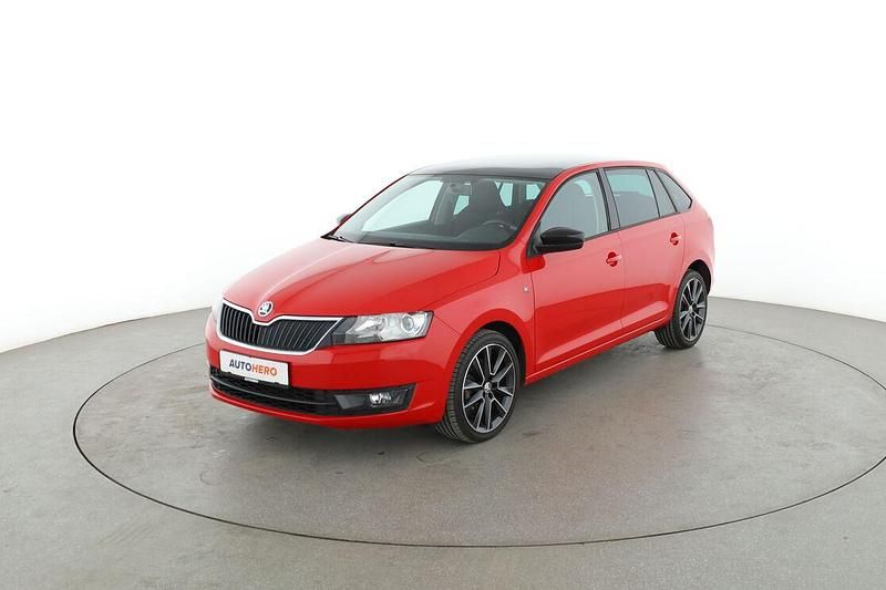 Rot Gebraucht 2014 Skoda Rapid Limousine | 11.950 € (Fairer Preis) - Bild 1/3