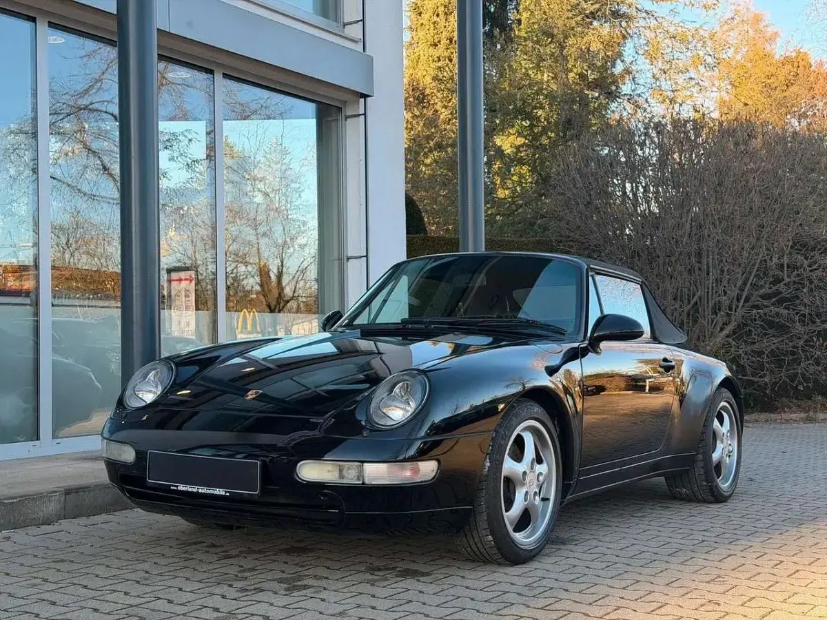 Gebraucht Porsche 911 Carrera Cabriolet 286 PS (210 kW) 1994 Schwarz Cabrio