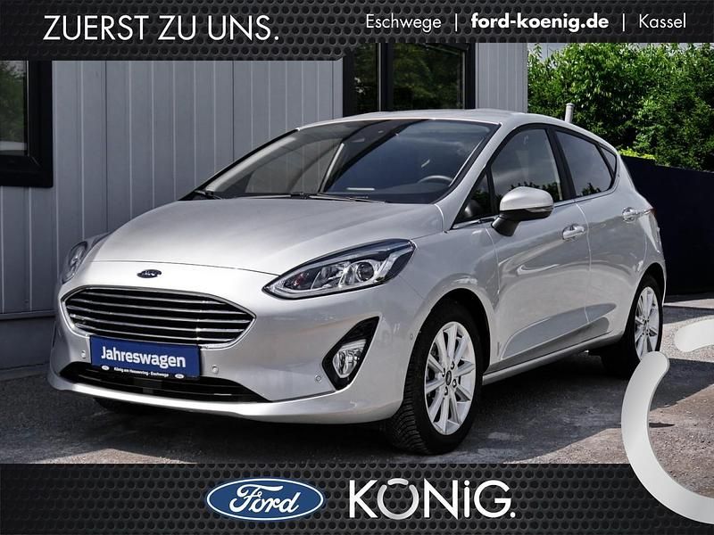 Gebraucht Ford Fiesta Titanium 125 PS (91 kW) 2020 Silber Kleinwagen