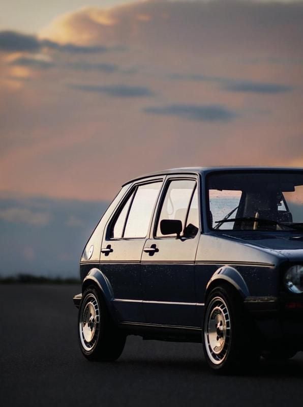 Blau Gebraucht 1984 VW Golf II Kleinwagen | 5.500 € - Bild 1/4