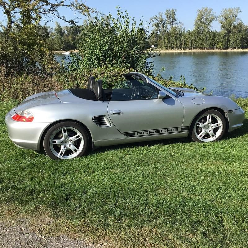 Gebraucht Porsche 986 Boxster 220 PS (161 kW) 2002 Silber Cabrio