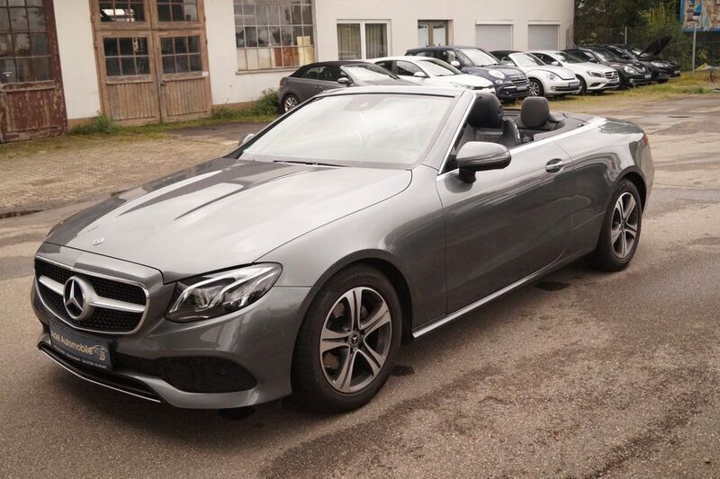 Selenitgrau metalliclack Gebraucht 2019 Mercedes E220 Avantgarde Cabrio | 35.000 € (Guter Preis) - Bild 1/4