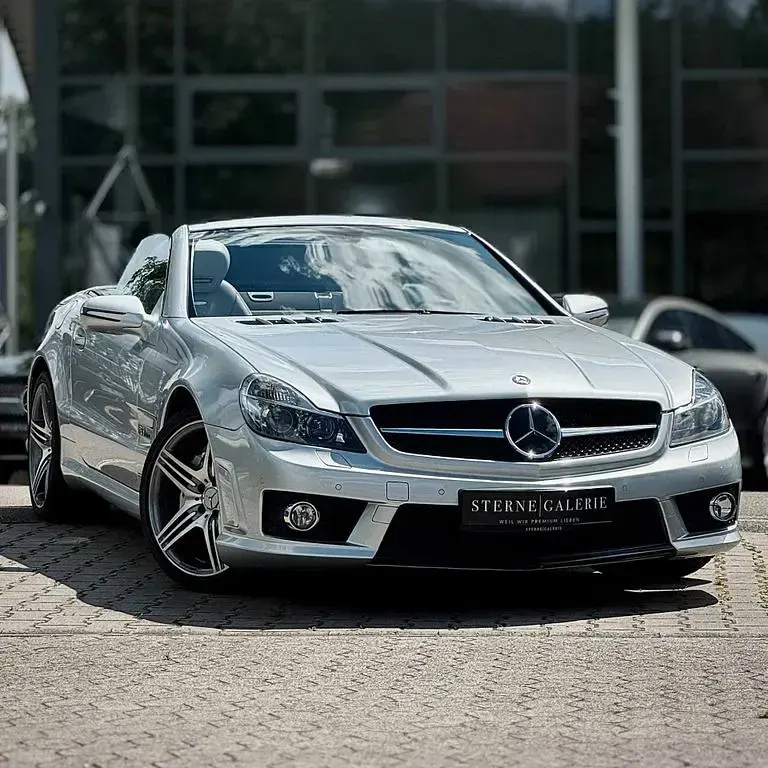 Gebraucht Mercedes SL63 AMG AMG 525 PS (386 kW) 2010 Silber Cabrio