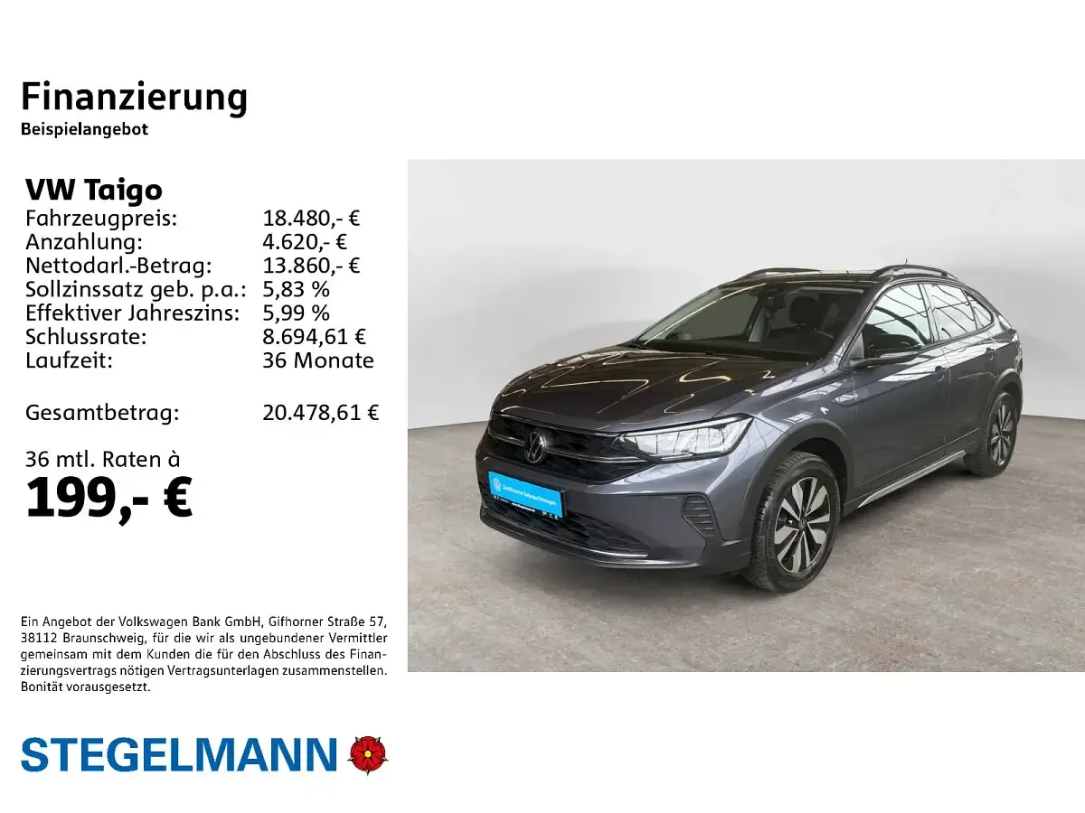 Gebraucht VW Taigo Goal 116 PS (85 kW) 2025 SUV