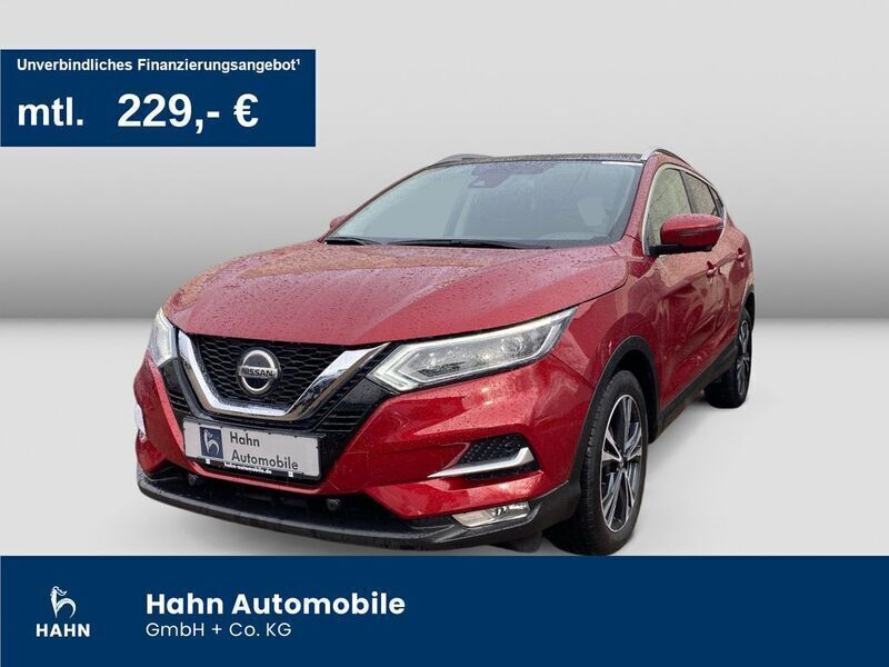 New red (m) Gebraucht 2019 Nissan Qashqai SUV | 19.380 € (Fairer Preis) - Bild 1/3