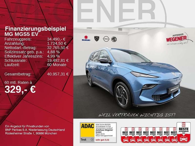 Gebraucht MG MGS5 EV Luxury 169 kW (231 PS) 2026 Picadilly blue SUV