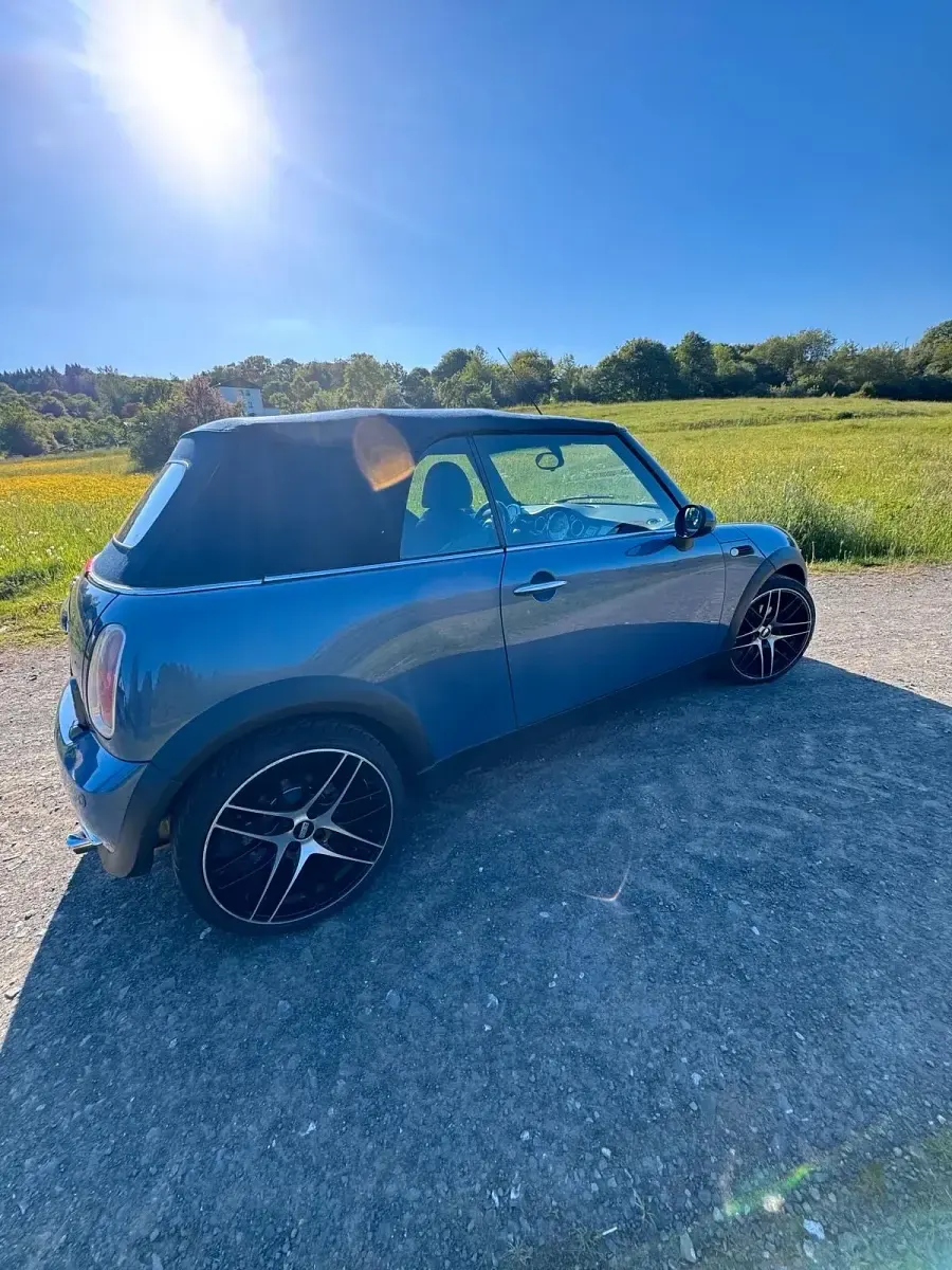Gebraucht Mini Cooper Cabriolet 116 PS (85 kW) 2004 Blau Cabrio