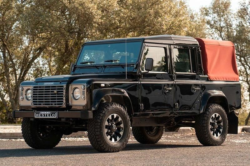 Schwarz Gebraucht 2003 Land Rover Defender SUV | 69.950 € - Bild 1/4