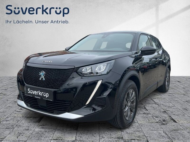 Schwarz Gebraucht 2021 Peugeot e-2008 Active SUV | 14.890 € (Superpreis) - Bild 1/4