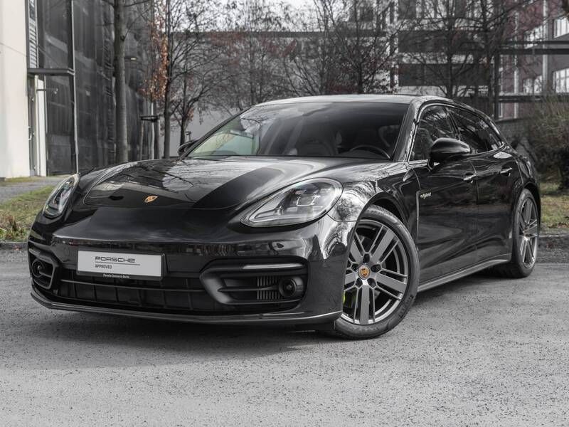 Tiefschwarzmetallic Gebraucht 2023 Porsche Panamera 4 Platinum Edition Limousine | 92.400 € (Fairer Preis) - Bild 1/4