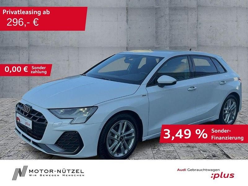 Gebraucht Audi A3 S-Line 150 PS (110 kW) 2025 Gletscherweiß metallic Limousine