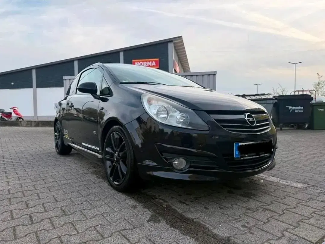 Gebraucht Opel Corsa OPC 80 PS (58 kW) 2009 Schwarz Kleinwagen