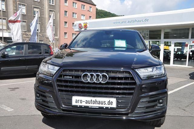 Schwarz Gebraucht 2018 Audi Q7 S-Line SUV | 39.990 € (Etwas zu teuer) - Bild 1/3