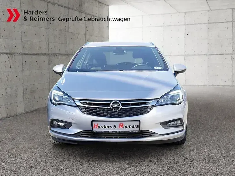 Gebraucht Opel Astra Dynamic 110 PS (80 kW) 2017 Silber Kombi