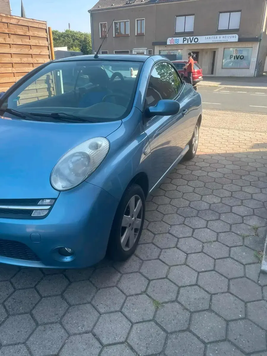 Gebraucht Nissan Micra 90 PS (66 kW) 2006 Blau Cabrio