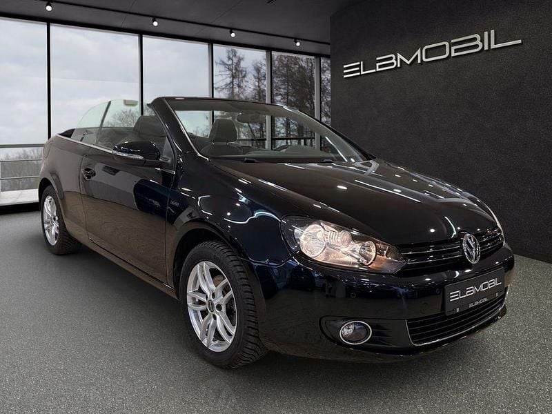 Gebraucht VW Golf Cabriolet LOUNGE 122 PS (89 kW) 2015 Schwarz Cabrio