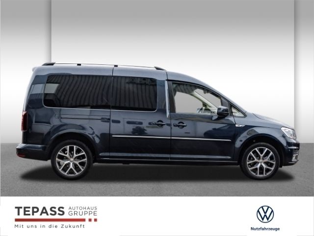 Gebraucht VW Caddy Maxi Highline 131 PS (96 kW) 2020 Blau Van / Kleinbus