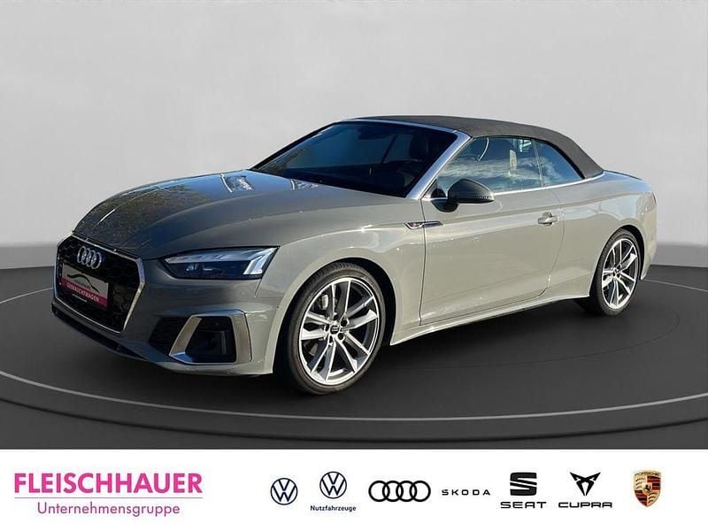 Grau Gebraucht 2020 Audi A5 Cabriolet S-Line Cabrio | 32.900 € (Guter Preis) - Bild 1/4