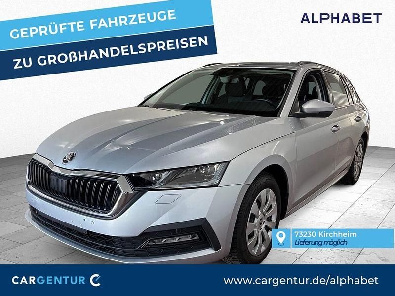 Brillant silber Gebraucht 2020 Skoda Octavia Ambition Kombi | 17.690 € (Superpreis) - Bild 1/2