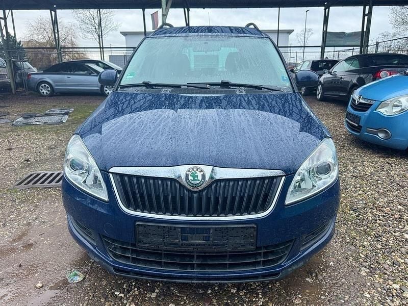 Gebraucht Skoda Roomster Plus Edition 86 PS (63 kW) 2010 Blau Van / Kleinbus