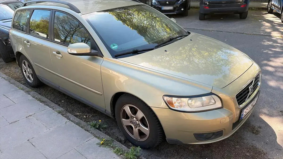 Usata Volvo V50 2007 Giallo Station wagon