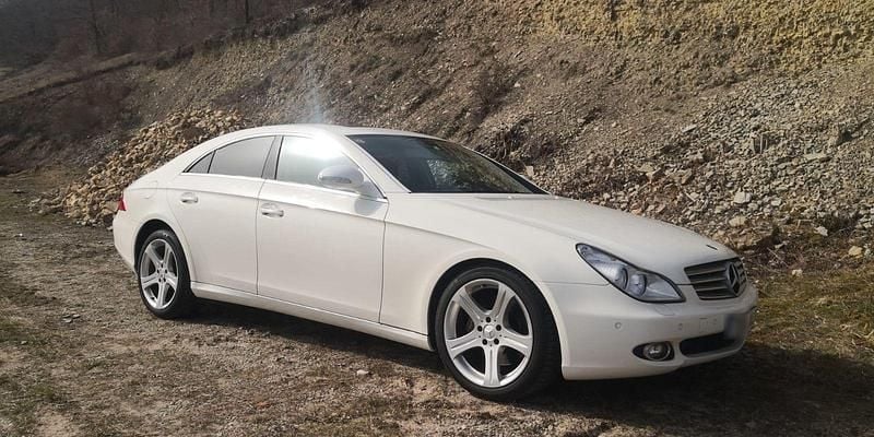 Gebraucht Mercedes CLS350 272 PS (200 kW) 2006 Weiß Coupé