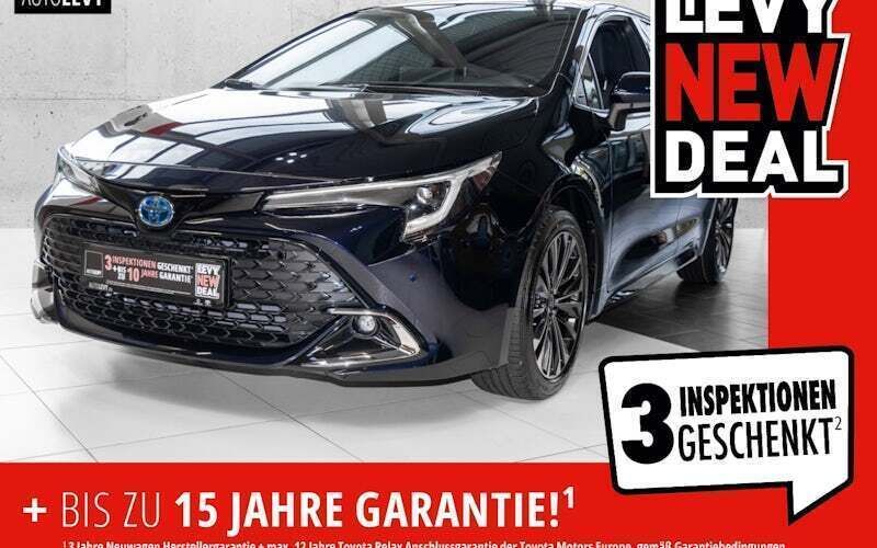 Blau Gebraucht 2023 Toyota Corolla Team Limousine | 26.249 € (Etwas zu teuer) - Bild 1/4