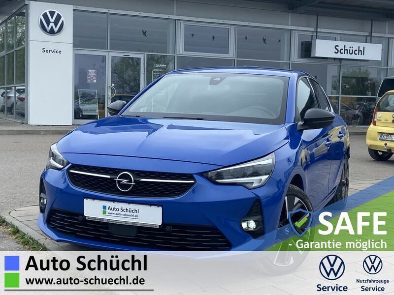 Blau Gebraucht 2021 Opel Corsa-e Ultimate Kleinwagen | 14.870 € (Guter Preis) - Bild 1/4