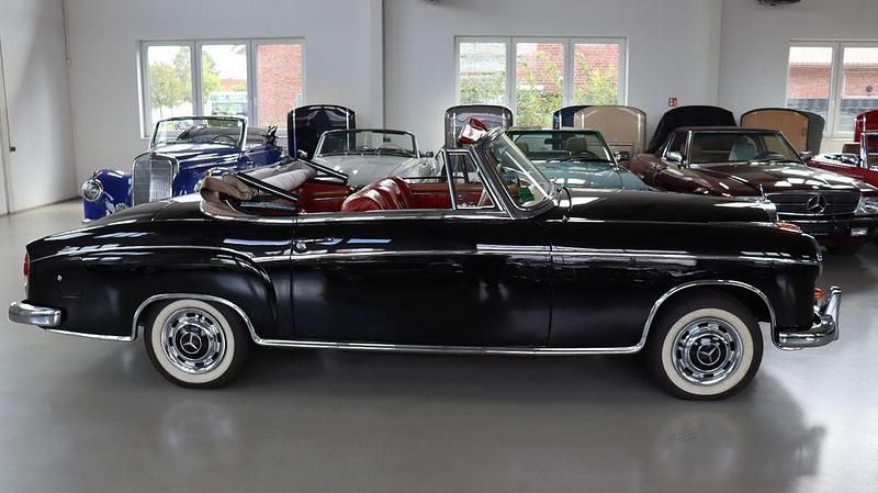 Gebraucht Mercedes 220 105 PS (77 kW) 1959 Schwarz Cabrio