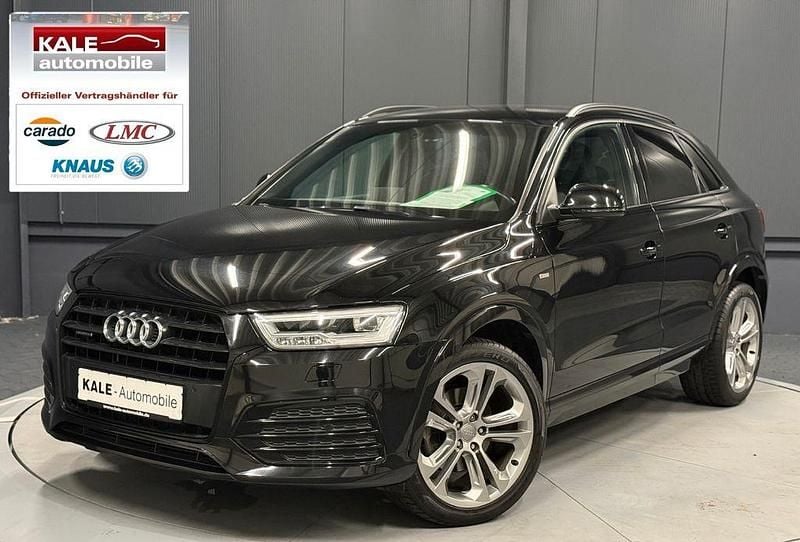 Schwarz Gebraucht 2017 Audi Q3 S-Line SUV | 23.490 € (Teuer) - Bild 1/4